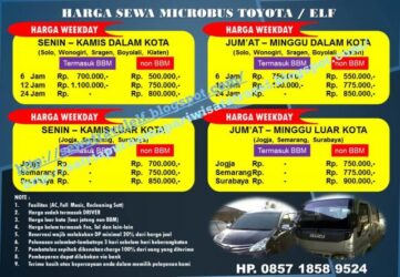 Sewa Travel Elf Dan Avanza